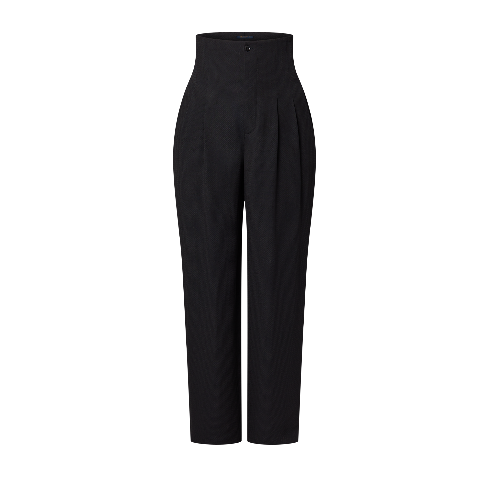 You　未着用　ルイヴィトン　ベージュ フレアパンツ　黒パンツ ルイヴィトン LOUIS VUITTON パンツ